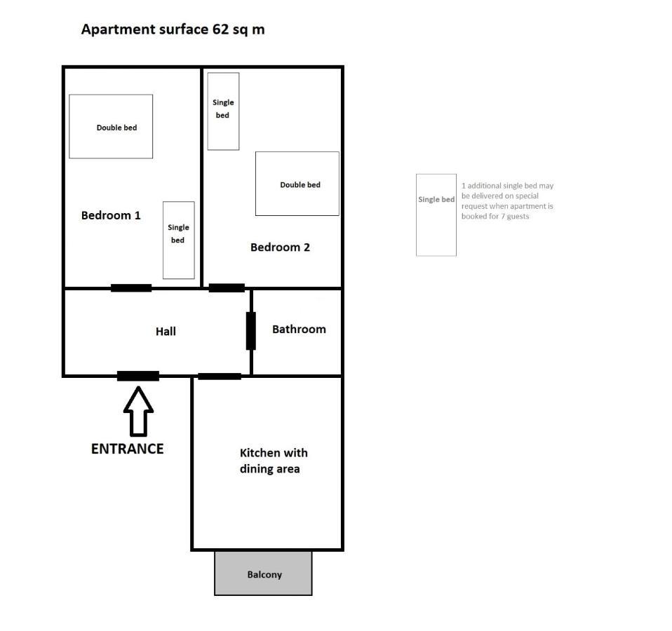 Green Yard Apartment Krowoderska Street Krakow Bagian luar foto